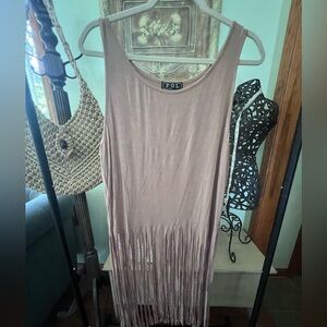 NWOT POL fringe top! Perfect for your Boho lifestyle!!! SIZE Medium!